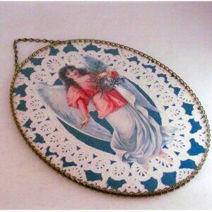 Vintage Gallery Graphics Victorian Flue Cover Lace